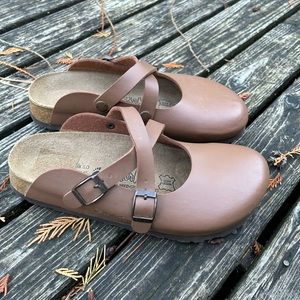 Birkis by Birkenstock Close Toed Clogs